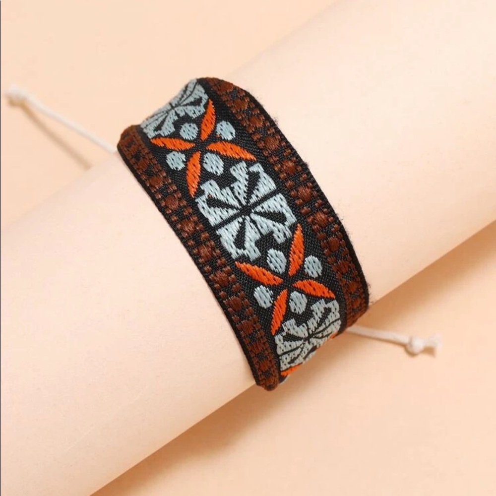 🆕 Boho Embroidered Bracelet